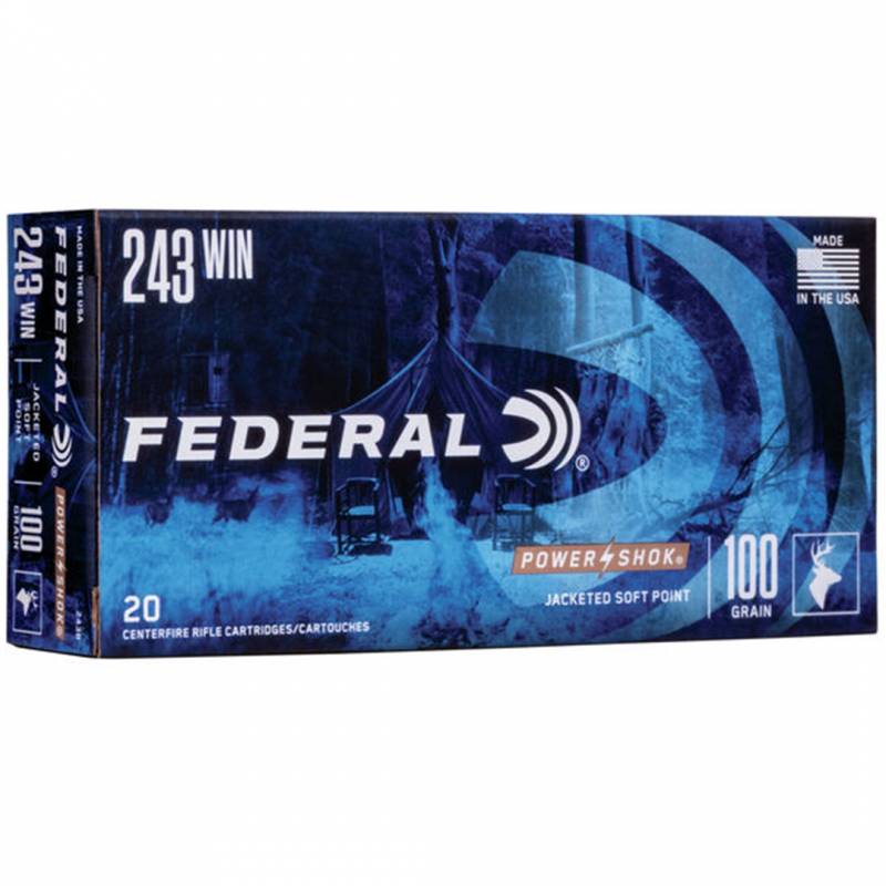 Federal .243 SP - 100GR