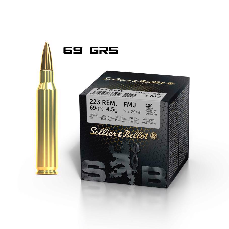 Sellier&Bellot 223 69g FMJ