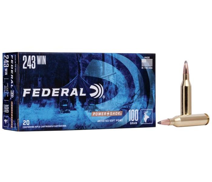 Federal .243 SP - 80GR
